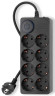 Сетевой фильтр Ippon BK-8-EU-5-16-B 5м (8 розеток) черный (коробка)