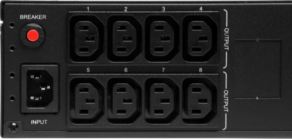 Источник бесперебойного питания Ippon Pacific 1000 900Вт 1000ВА черный