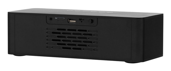 Радиобудильник Hyundai H-RCL340 черный LCD подсв:красная часы:цифровые FM