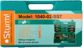 Набор инструментов Sturm! 1040-02-SS7 45 предметов (жесткий кейс) Набор инструментов Sturm! 1040-02-SS7 45 предметов (жесткий кейс)