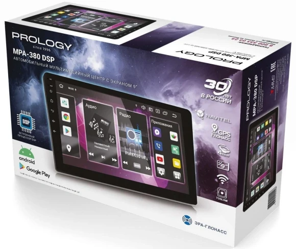 Автомагнитола Prology MPA-380 4x55Вт v5.0 4096Mb DSP Android 13 9" WiFi 3G/4G RDS (PRMPA380) Автомагнитола Prology MPA-380 4x55Вт v5.0 4096Mb DSP Android 13 9" WiFi 3G/4G RDS (PRMPA380)