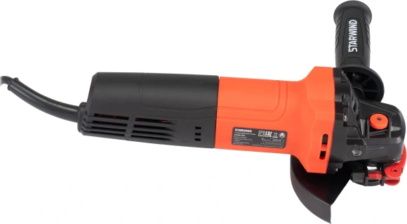 Углошлифовальная машина Starwind AG125E-950 950Вт 11000об/мин рез.шпин.:M14 d=125мм