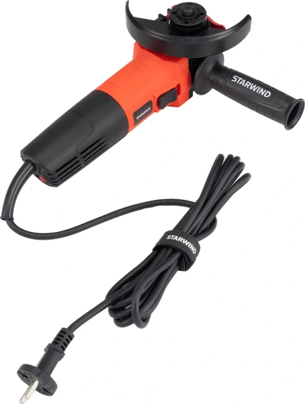 Углошлифовальная машина Starwind AG125E-950 950Вт 11000об/мин рез.шпин.:M14 d=125мм