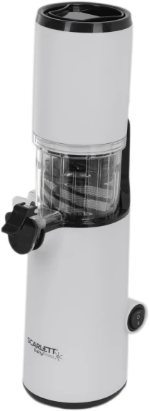 Соковыжималка шнековая Scarlett DailyPress SC-JE50S59 130Вт рез.сок.:600мл. белый
