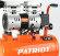 Компрессор поршневой Patriot WO 24-160 безмасляный 160л/мин 24л 1100Вт оранжевый Компрессор поршневой Patriot WO 24-160 безмасляный 160л/мин 24л 1100Вт оранжевый