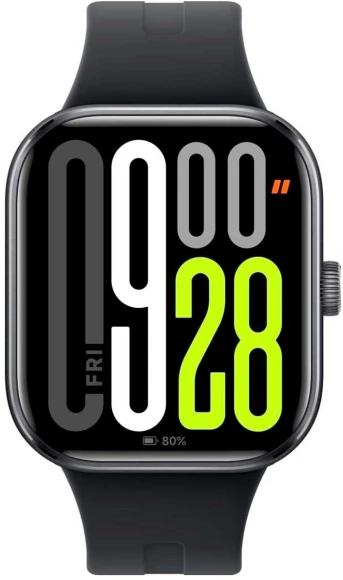 Смарт-часы Xiaomi Redmi Watch 5 2.07" AMOLED корп.черный рем.черный разм.брасл.:135-205мм (BHR9389GL)