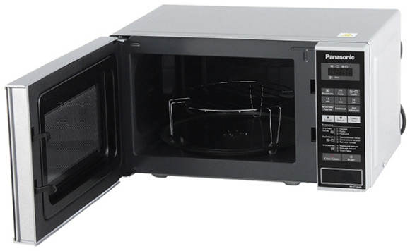 Микроволновая Печь Panasonic NN-GT264MZPE 20л. 800Вт серебристый/черный