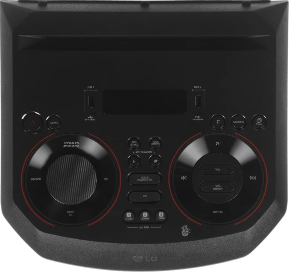 Минисистема LG XBOOM RNC9 черный 600Вт FM USB BT