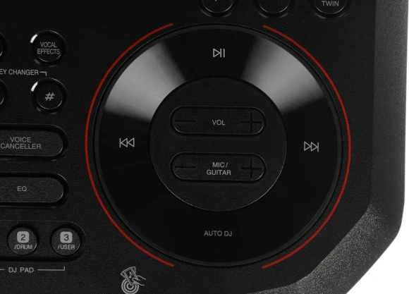 Минисистема LG XBOOM RNC9 черный 600Вт FM USB BT