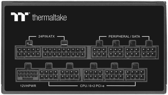 Блок питания Thermaltake ATX 1200W Toughpower GF A3 Gen.5 80+ gold 24pin APFC 120mm fan 12xSATA Cab Manag RTL