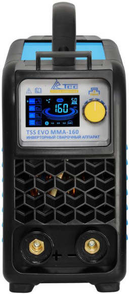 Сварочный аппарат ТСС EVO MMA-160 инвертор MMA DC/TIG DC 4.8кВт Сварочный аппарат ТСС EVO MMA-160 инвертор MMA DC/TIG DC 4.8кВт