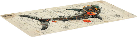 Коврик для мыши Cactus Shark 900x400x4мм (CS-MP-COR03XXL)