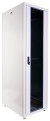 Шкаф коммутационный ЦМО (ШТК-Э-42.6.6-13АА) напольный 42U 600x600мм пер.дв.стекл металл 2 бок.пан. направл.под закл.гайки 710кг серый 515мм 77кг 180град. 1987мм IP20 сталь
