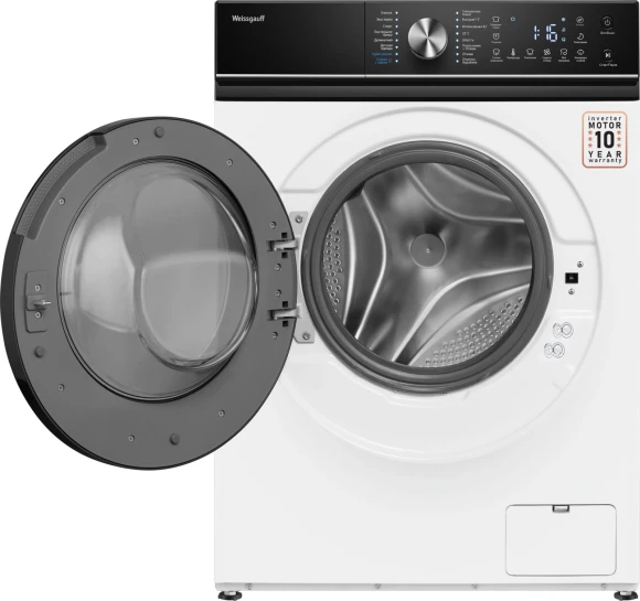 Стиральная машина Weissgauff WM 47147 DC Inverter Steam класс: A+++ загр.фронтальная макс.:7кг белый инвертор