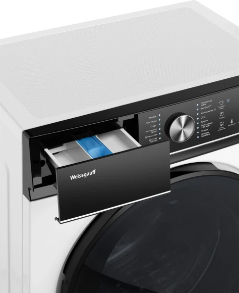Стиральная машина Weissgauff WM 47147 DC Inverter Steam класс: A+++ загр.фронтальная макс.:7кг белый инвертор