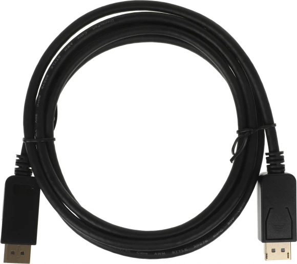 Кабель V1.2 ver1.2 DisplayPort (m) DisplayPort (m) 2м черный