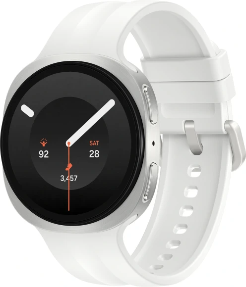 Смарт-часы Samsung Galaxy Watch 9 LTE Watch 9 44мм 1.5" Super AMOLED корп.серый рем.серый разм.брасл.:145-205мм (SM-L355FZKACAU)