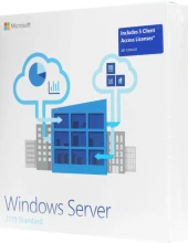 Операционная система Microsoft Windows Server 2019 Standard 5 Clt 64 bit Eng DVD BOX (P73-07680)