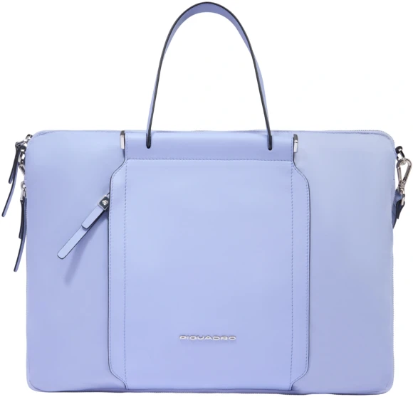 Рюкзак женский Piquadro Lyra CA4576W92T/VI лавандовый нейлон/натур.кожа