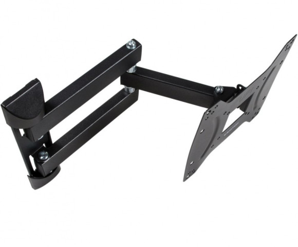 Кронштейн для телевизора Kromax OPTIMA-404 черный 15"-55" макс.35кг настенный поворотно-выдвижной и наклонный Кронштейн для телевизора Kromax OPTIMA-404 черный 15"-55" макс.35кг настенный поворотно-выдвижной и наклонный