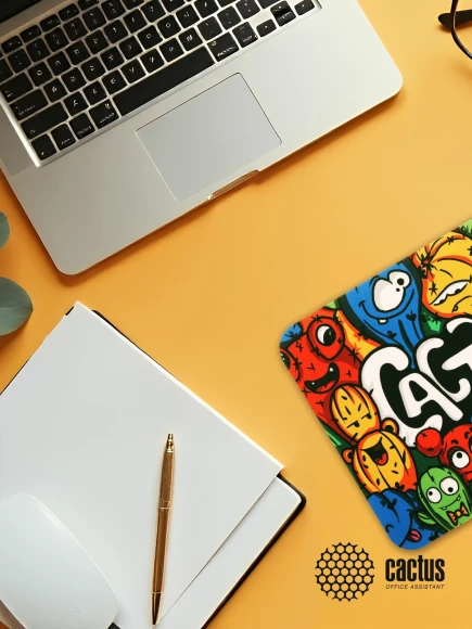 Коврик для мыши Cactus Colorful Cacti 300x250x3мм (CS-MPC-D03M) Коврик для мыши Cactus Colorful Cacti 300x250x3мм (CS-MPC-D03M)