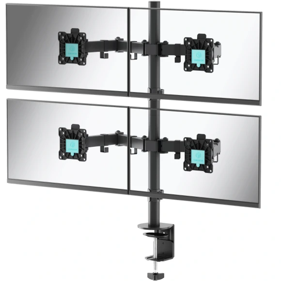 Кронштейн для мониторов Onkron D421E черный 13"-32" макс.32кг настольный поворот и наклон