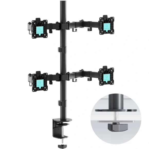 Кронштейн для мониторов Onkron D421E черный 13"-32" макс.32кг настольный поворот и наклон
