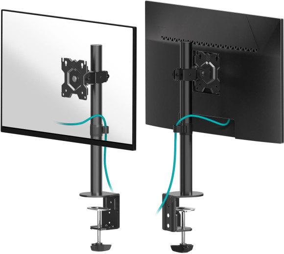 Кронштейн для мониторов Onkron D101E черный 13"-34" макс.10кг настольный поворот и наклон