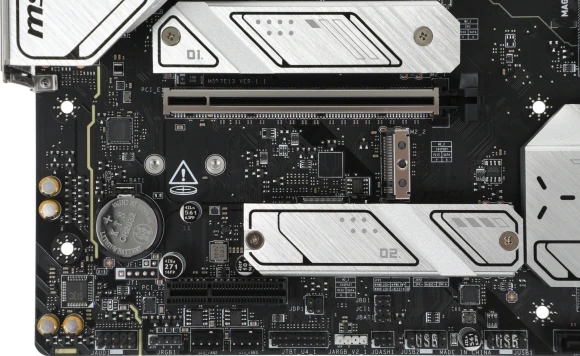 Материнская плата MSI MAG B760M MORTAR WIFI II Soc-1700 Intel B760 4xDDR5 mATX AC`97 8ch(7.1) 2.5Gg+HDMI+DP