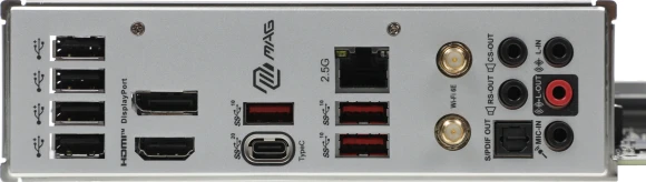 Материнская плата MSI MAG B760M MORTAR WIFI II Soc-1700 Intel B760 4xDDR5 mATX AC`97 8ch(7.1) 2.5Gg+HDMI+DP