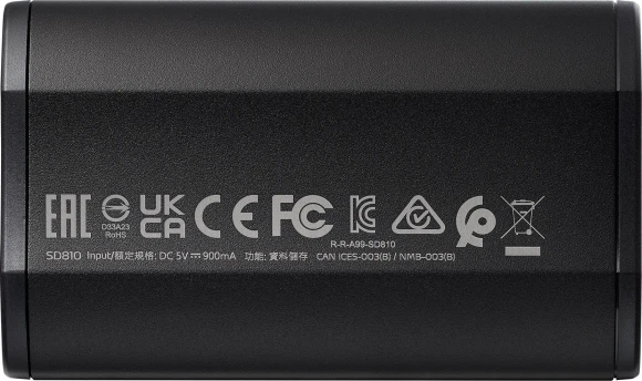 Накопитель SSD A-Data USB-C 500GB SD810-500G-CBK SD810 1.8" черный Накопитель SSD A-Data USB-C 500GB SD810-500G-CBK SD810 1.8" черный