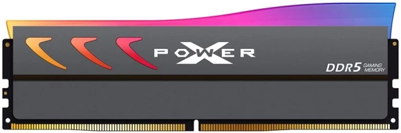 Память DDR5 32GB 6000MHz Silicon Power SP032GXLWU60BFSF Xpower Zenith RGB RTL Gaming PC5-48000 CL38 DIMM ECC 288-pin 1.35В single rank с радиатором Ret