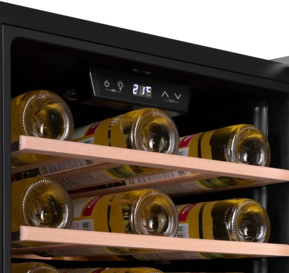 Винный шкаф Maunfeld MFWC-85S34 1-нокамерн. черный