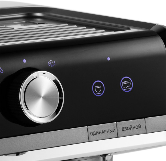 Кофеварка рожковая Kitfort КТ-789 1550Вт серебристый Кофеварка рожковая Kitfort КТ-789 1550Вт серебристый