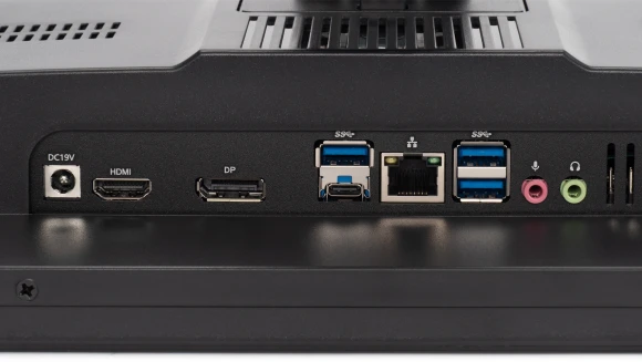 Моноблок Digma Pro Vision 23.8" Full HD Ryzen 5 7535U (2.9) 16Gb SSD512Gb RGr CR Windows 11 Pro Eth WiFi BT 90W клавиатура мышь Cam черный 1920x1080