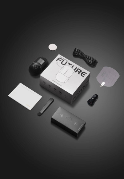 Видеорегистратор 70Mai Dash Cam Omni X200 64G черный 1080x1920 1080p 140гр. GPS внутренняя память:64Gb