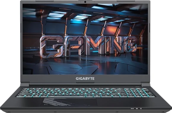 Ноутбук Gigabyte G5 Core i5 13500H 16Gb SSD512Gb NVIDIA GeForce RTX4050 6Gb 15.6" IPS FHD (1920x1080) FreeDOS black WiFi BT Cam (MF5-52KZ353SD)