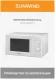 Микроволновая Печь SunWind SUN-MW051 20л. 700Вт белый