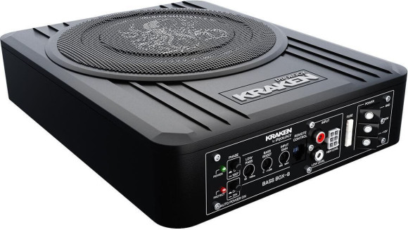 Сабвуфер автомобильный Prology Box-8 100Вт активный (20см/8")