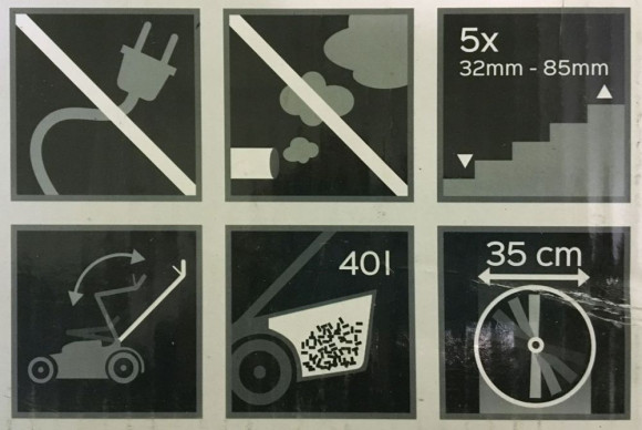 Газонокосилка роторная Greenworks G40LM35K2 (2501907UA) Газонокосилка роторная Greenworks G40LM35K2 (2501907UA)