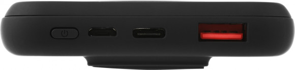 Мобильный аккумулятор Cactus CS-PBFSRT-10000 10000mAh 4.5A USB-A/USB-C беспров.зар. черный Мобильный аккумулятор Cactus CS-PBFSRT-10000 10000mAh 4.5A USB-A/USB-C беспров.зар. черный