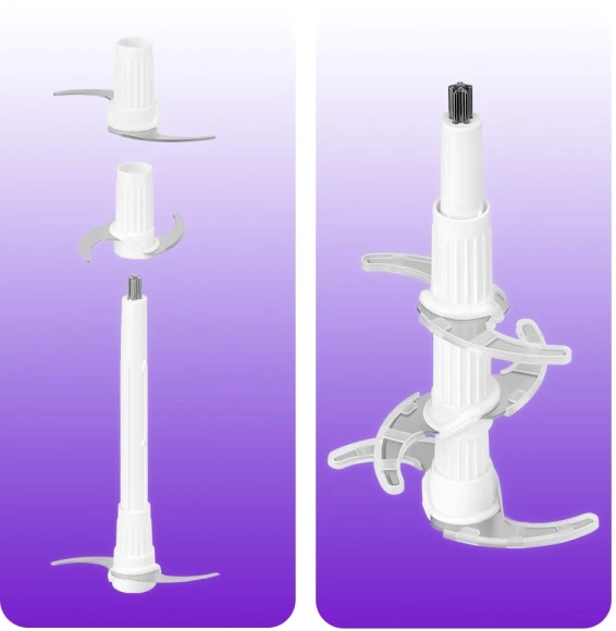 Измельчитель электрический Kitfort КТ-3514 1.5л. 500Вт зеленый/белый Измельчитель электрический Kitfort КТ-3514 1.5л. 500Вт зеленый/белый
