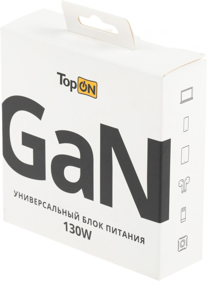 Блок питания TopON TOP-GaN-130WB автоматический 130W 5V-20V 5A от бытовой электросети LED индикатор