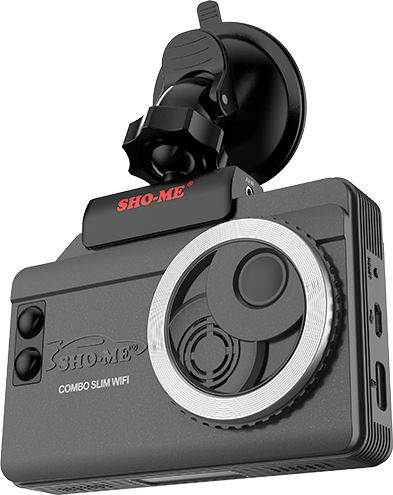 Видеорегистратор с радар-детектором Sho-Me Combo Slim WiFi GPS ГЛОНАСС Видеорегистратор с радар-детектором Sho-Me Combo Slim WiFi GPS ГЛОНАСС