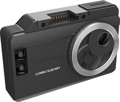 Видеорегистратор с радар-детектором Sho-Me Combo Slim WiFi GPS ГЛОНАСС Видеорегистратор с радар-детектором Sho-Me Combo Slim WiFi GPS ГЛОНАСС