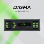 Автомагнитола Digma MCP-225G 1DIN 2x45Вт v5.0 AUX 2 Автомагнитола Digma MCP-225G 1DIN 2x45Вт v5.0 AUX 2