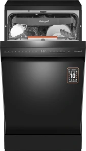 Посудомоечная машина Weissgauff DW 4508 Inverter Autoopen черный (узкая) инвертор Посудомоечная машина Weissgauff DW 4508 Inverter Autoopen черный (узкая) инвертор