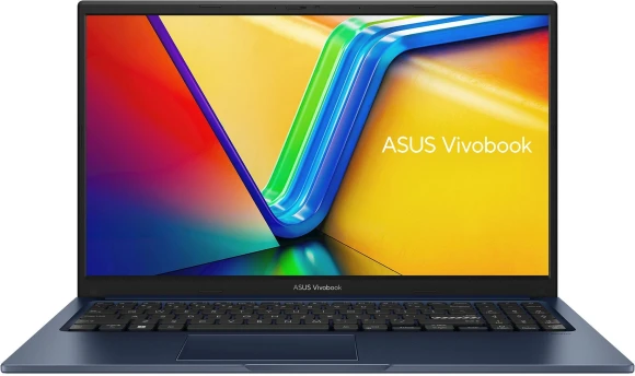 Ноутбук Asus Vivobook 15 X1504ZA-BQ1143 Core i3 1215U 8Gb SSD512Gb Intel UHD Graphics 15.6" IPS FHD (1920x1080) без ОС blue WiFi BT Cam (90NB1021-M01NX0)