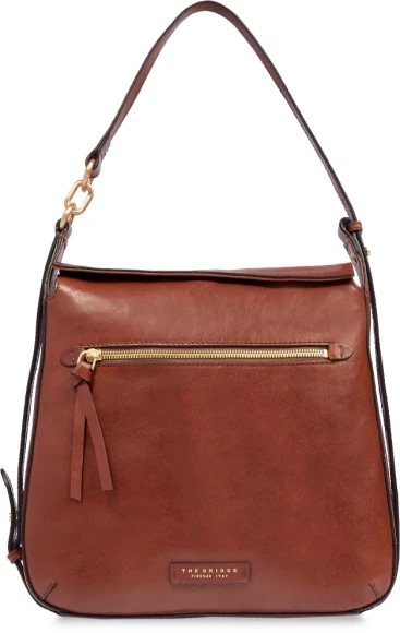 Сумка женская The Bridge Ingrid 04572501/30 черная натур.кожа