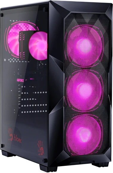 ПК Bloody BD-PC CH61C1 MT i5 12400F (2.5) 16Gb SSD1Tb RTX3050 8Gb Windows 11 Home 64 GbitEth 500W черный (RUS) (2085725)